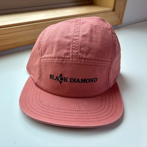 Black Diamond Camper Cap Five Panel Hat [Pink] - Picture 1 of 4